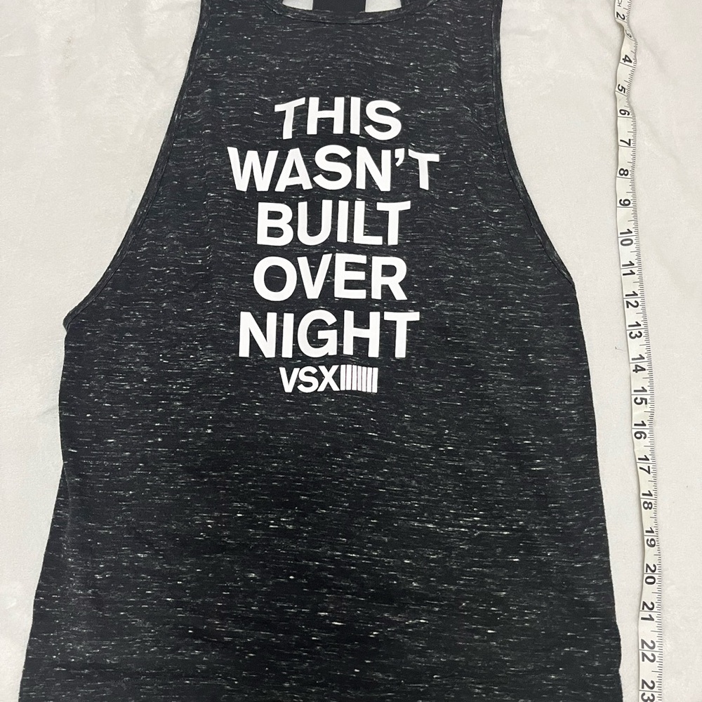 VSX Black Sleeveless Tank Top